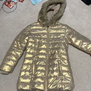 New fleeced lined puffer